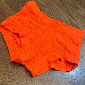 Booty by Brabants Vibrant Orange Women Shorts